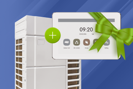 Акция «При покупке VRF системы - пульт в подарок»