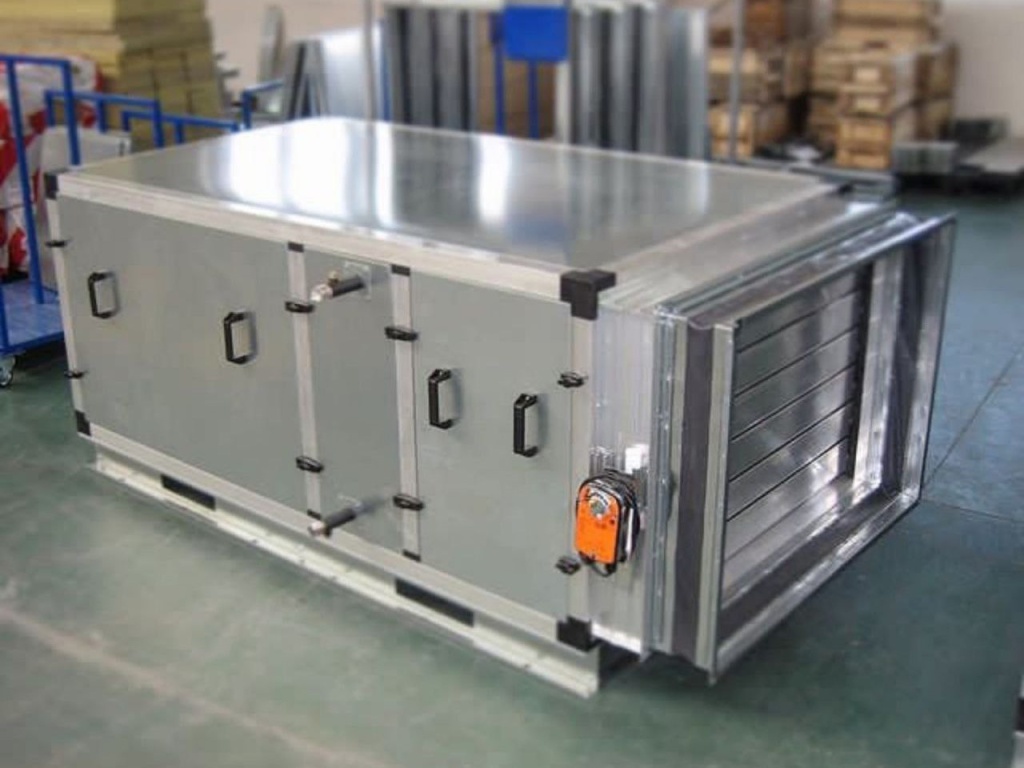 Приточные установки вентиляции для ледового дворца "Сокол", г. Ярославль