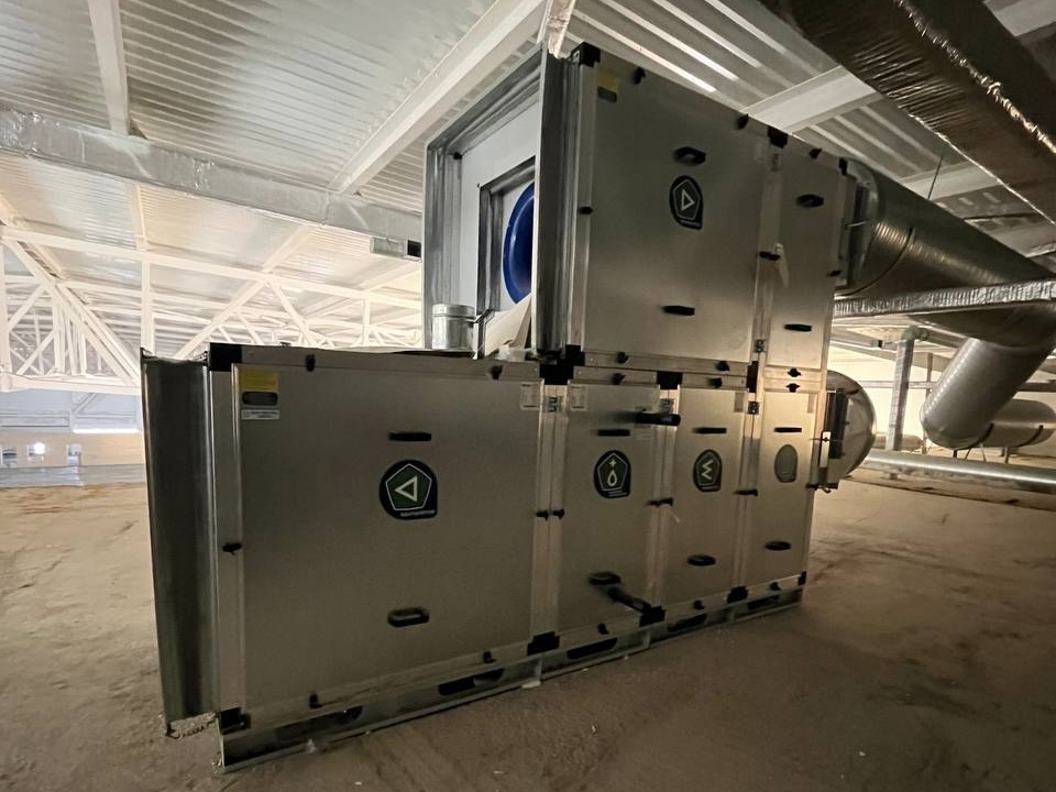 Вентиляционное оборудование для обустройства ледовой арены