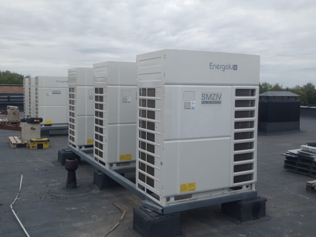 Система кондиционирования VRF для санатория