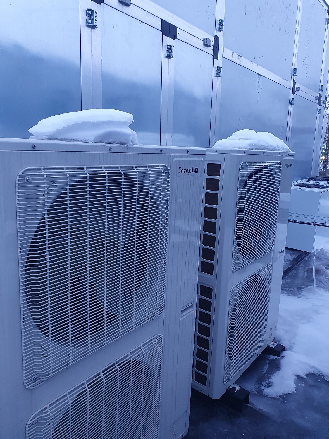 Система вентиляции и кондиционирования для кафе "ПиццаФабрика"